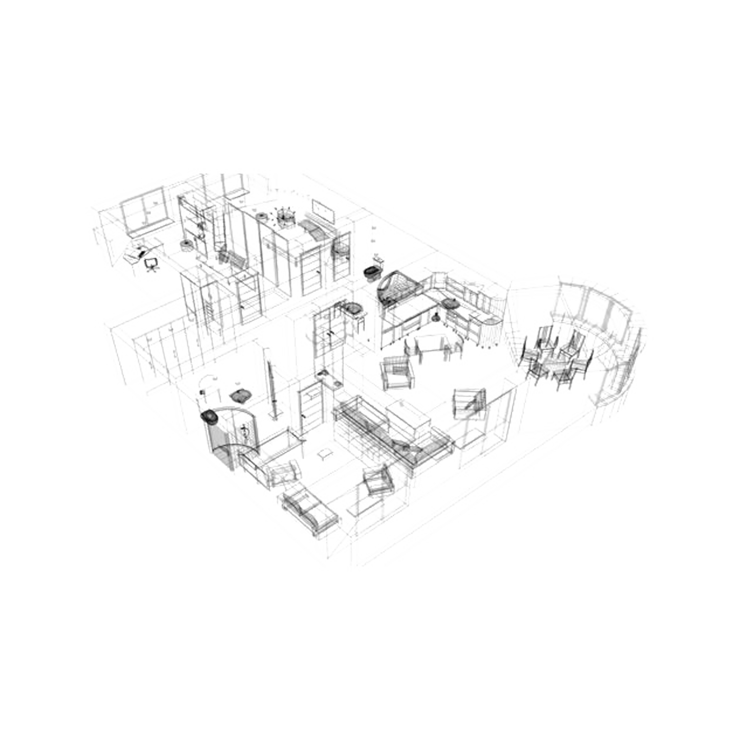 Space planning in interior design