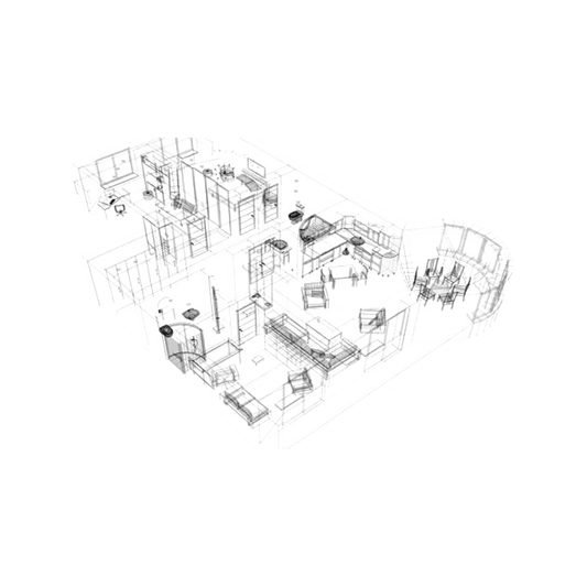 Space planning in interior design